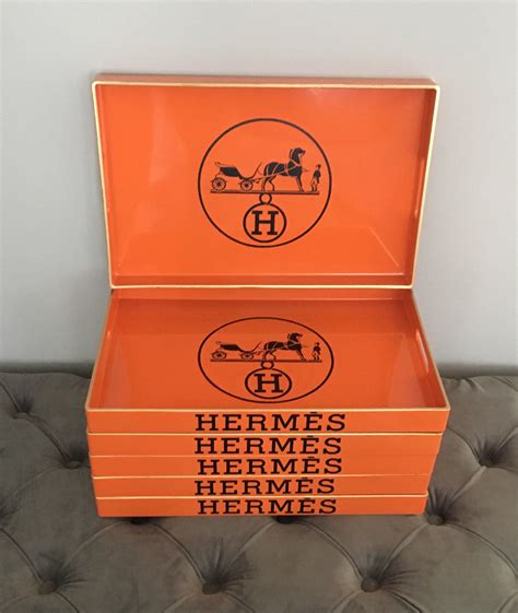 hermes straw tray|hermes decorative boxes.